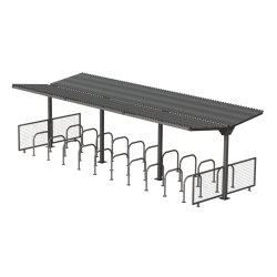 Y Bicycle Shelter 